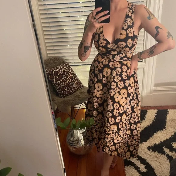 Marc By Marc Jacobs | Dresses | Marc By Marc Jacobs Floral Midi 